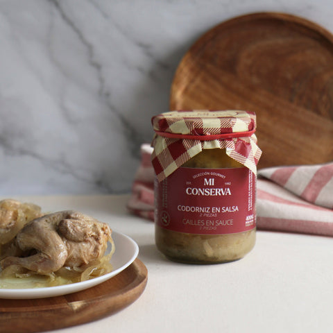 Codorniz en salsa de Mi Conserva, caza en conserva