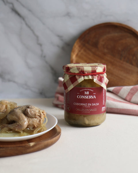 Codorniz en salsa