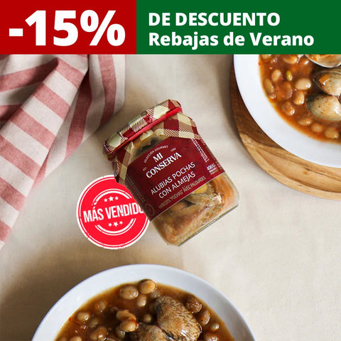 Pochas con almejas