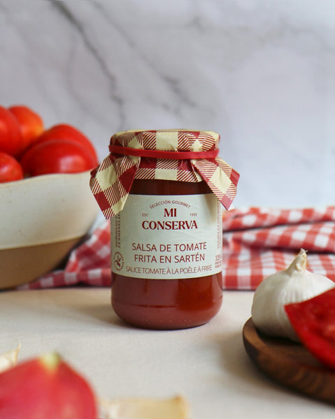 Salsa de tomate frito natural