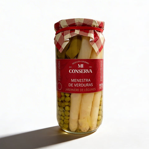 Tarro de menestra de verduras de Navarra de Mi Conserva